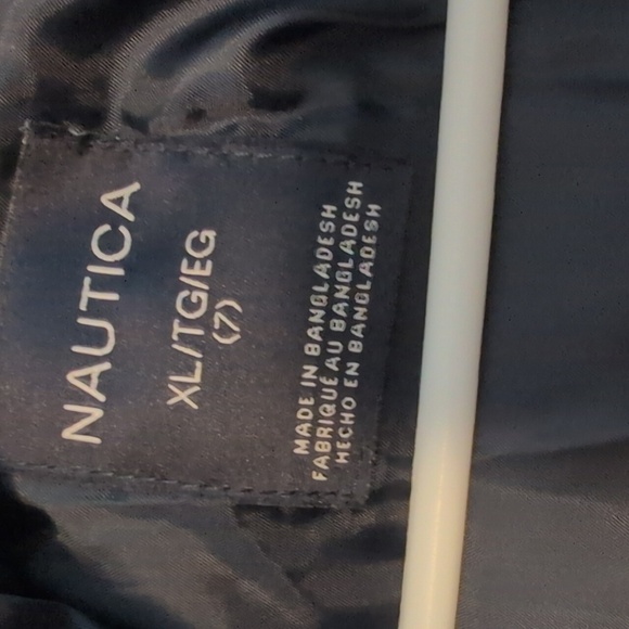 Nautica Red and Blue Vest and Sweatshirt Combo Jacket Boys Size 7 - Picture 8 of 8